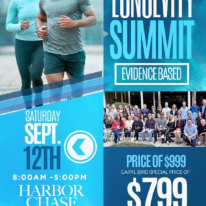 Evidence Based Longevity Conference for September 12, 2026